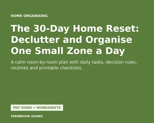 Cover of The 30-Day Home Reset