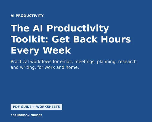 Cover of The AI Productivity Toolkit