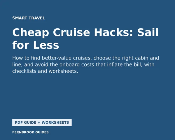 Cover of Cheap Cruise Hacks: Sail for Less