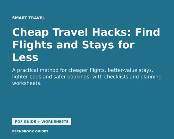 Cover of Cheap Travel Hacks: Find Flights and Stays for Less