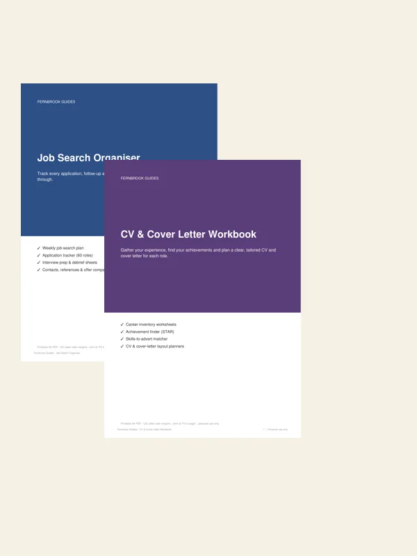 Cover of CV & Job Search Bundle