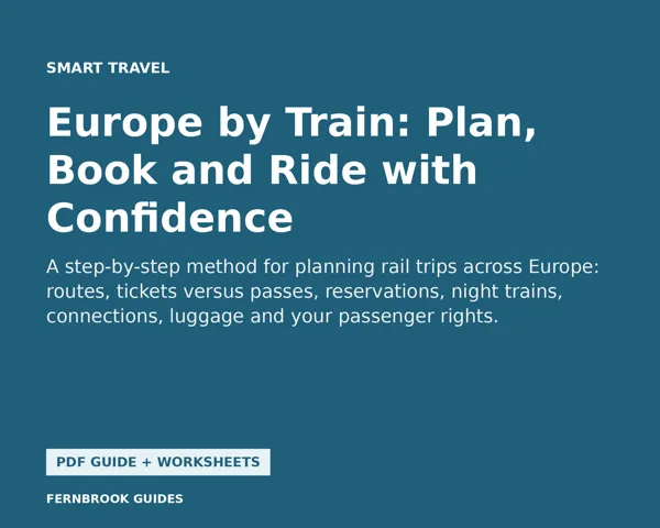 Cover of Europe by Train