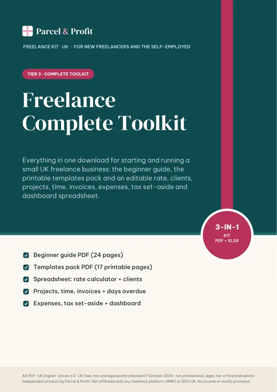 Cover of Freelance Complete Toolkit (UK)