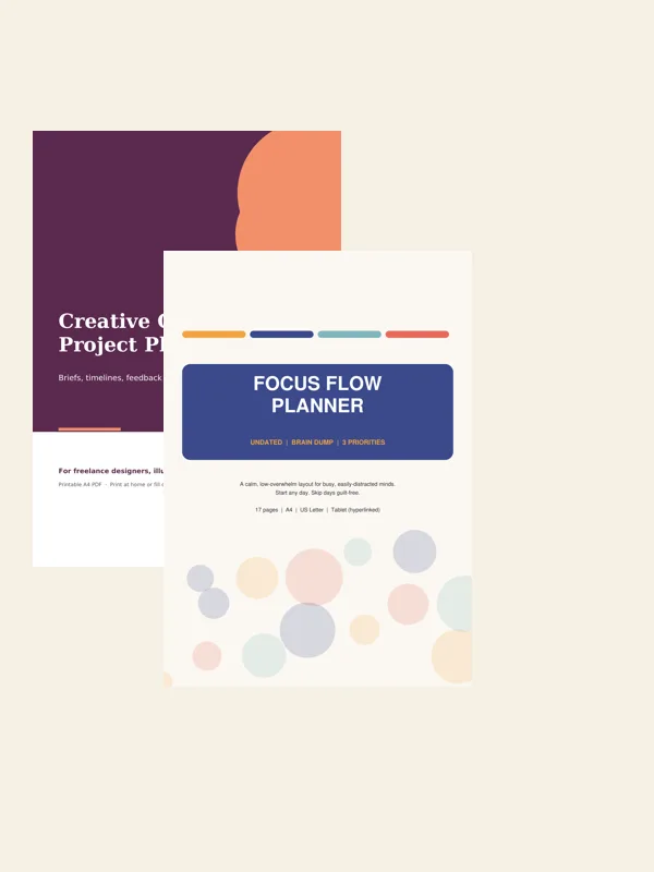 Cover of Freelancer Organiser Bundle