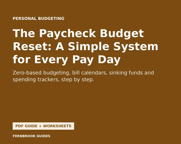Cover of New Year Money Reset Bundle