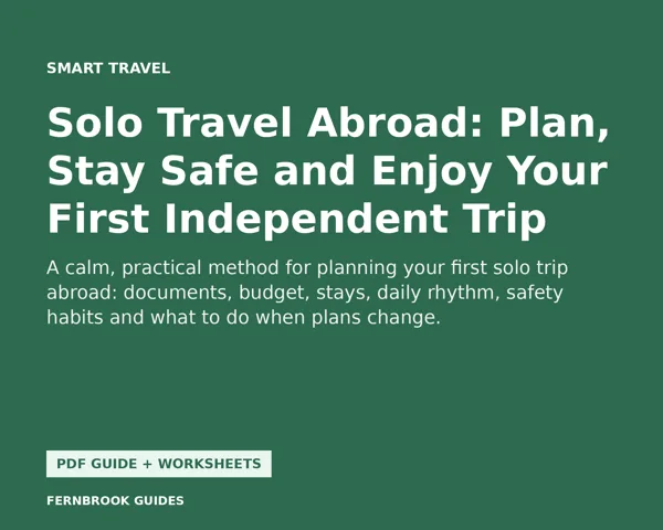 Cover of Solo Travel Abroad