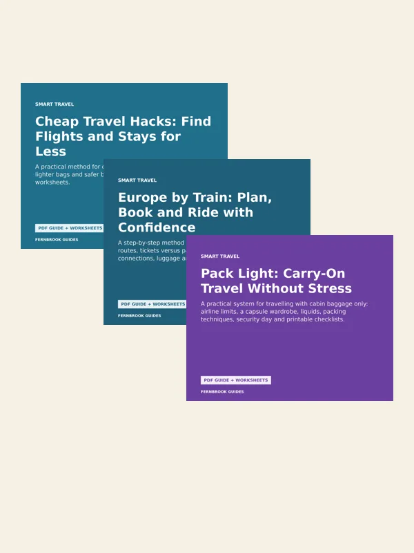 Cover of Travel Guides Bundle: 7 Fernbrook Travel Guides