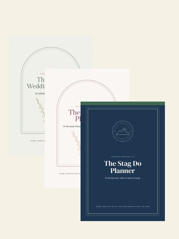 Cover of Wedding Party Planning Bundle